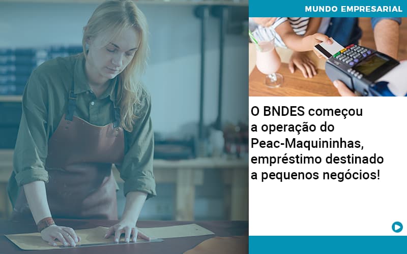 O Bndes Começou A Operação Do Peac Maquininhas, Empréstimo Destinado A Pequenos Negócios! - Contabilidade em São Paulo | Catana Assessoria Empresarial