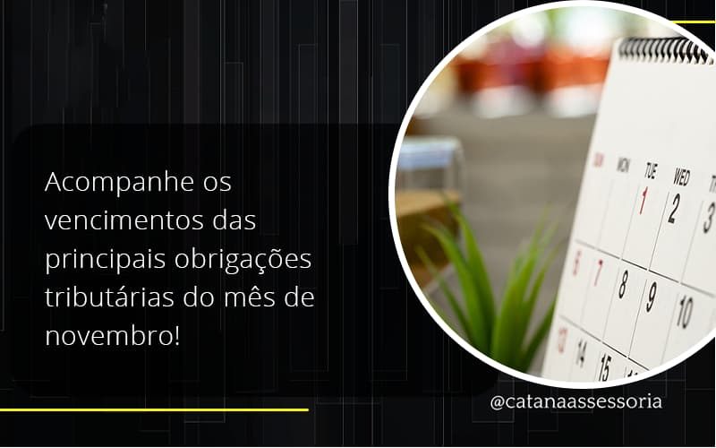 Acompanhe Os Vencimentos Catana Empresarial - Contabilidade em São Paulo | Catana Assessoria Empresarial